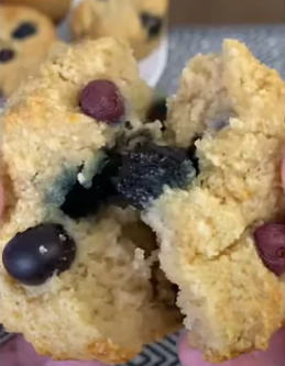 Healthy Blueberry Muffins